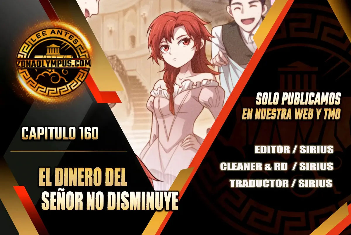 El Dinero Del Señor No Disminuye Capítulo 160 en Línea - página 1