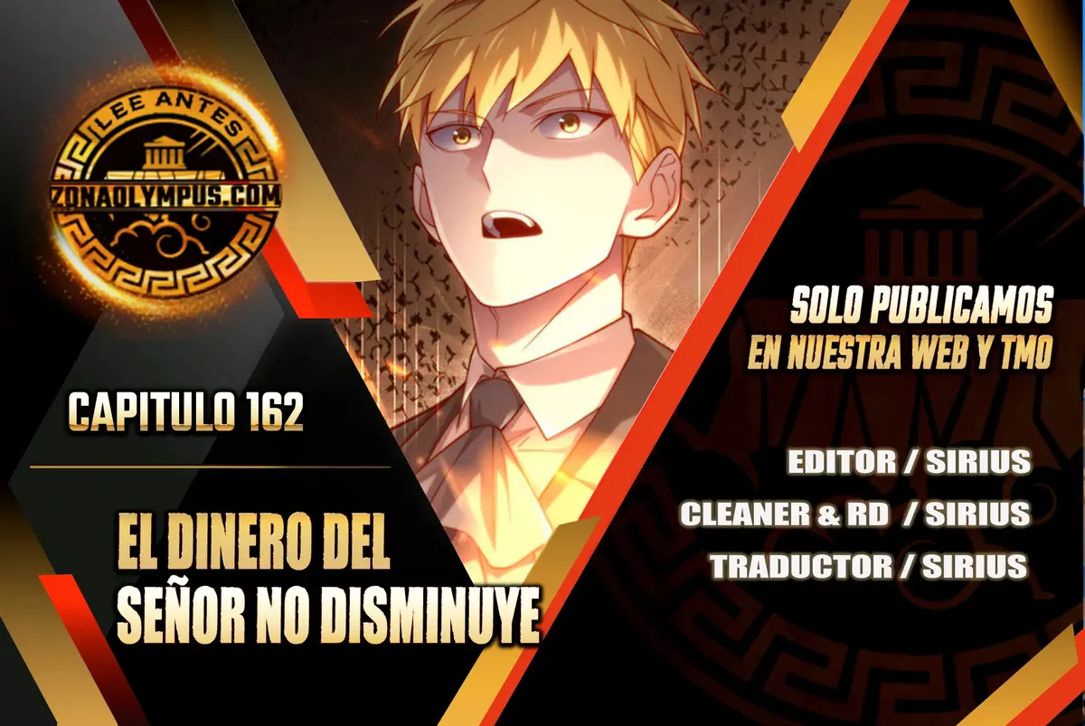 El Dinero Del Señor No Disminuye Capítulo 162 en Línea - página 1