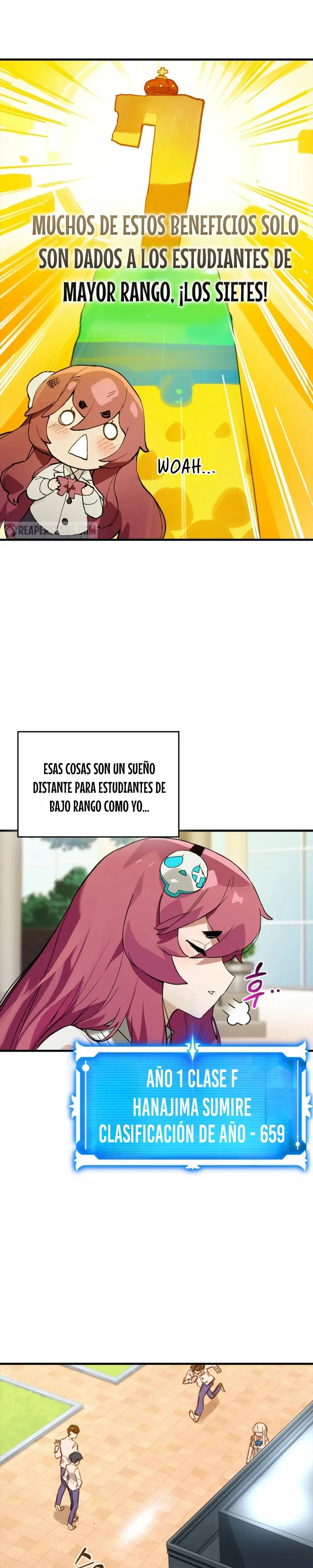 El Dios de la Batalla de la Academia de Cazadores Capítulo 5 en Línea - página 9