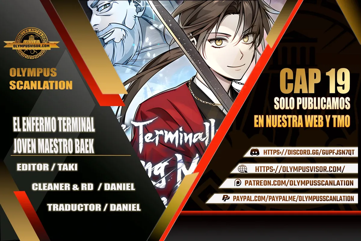 El enfermo terminal joven maestro Baek Capítulo 19 en Línea - página 1