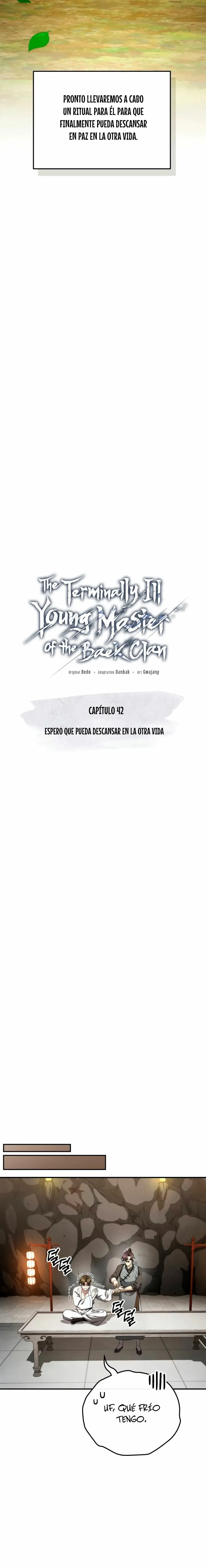 El enfermo terminal joven maestro Baek Capítulo 42 en Línea - página 6