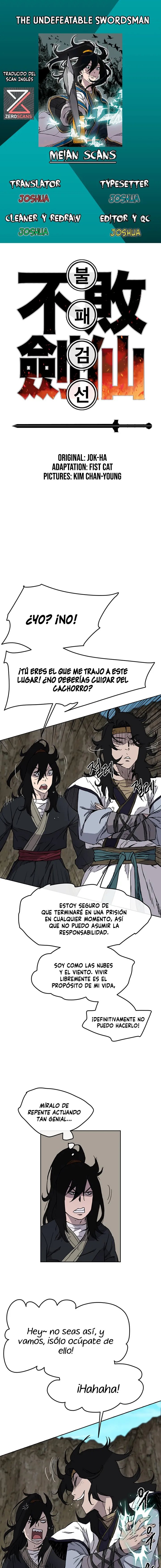 El Espadachin Invencible Capítulo 16 en Línea - página 1