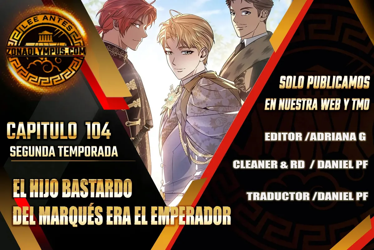 El hijo bastardo del marqués era el emperador Capítulo 104 en Línea - página 1