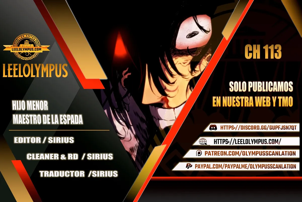 El hijo menor del maestro de la espada Capítulo 113 en Línea - página 1