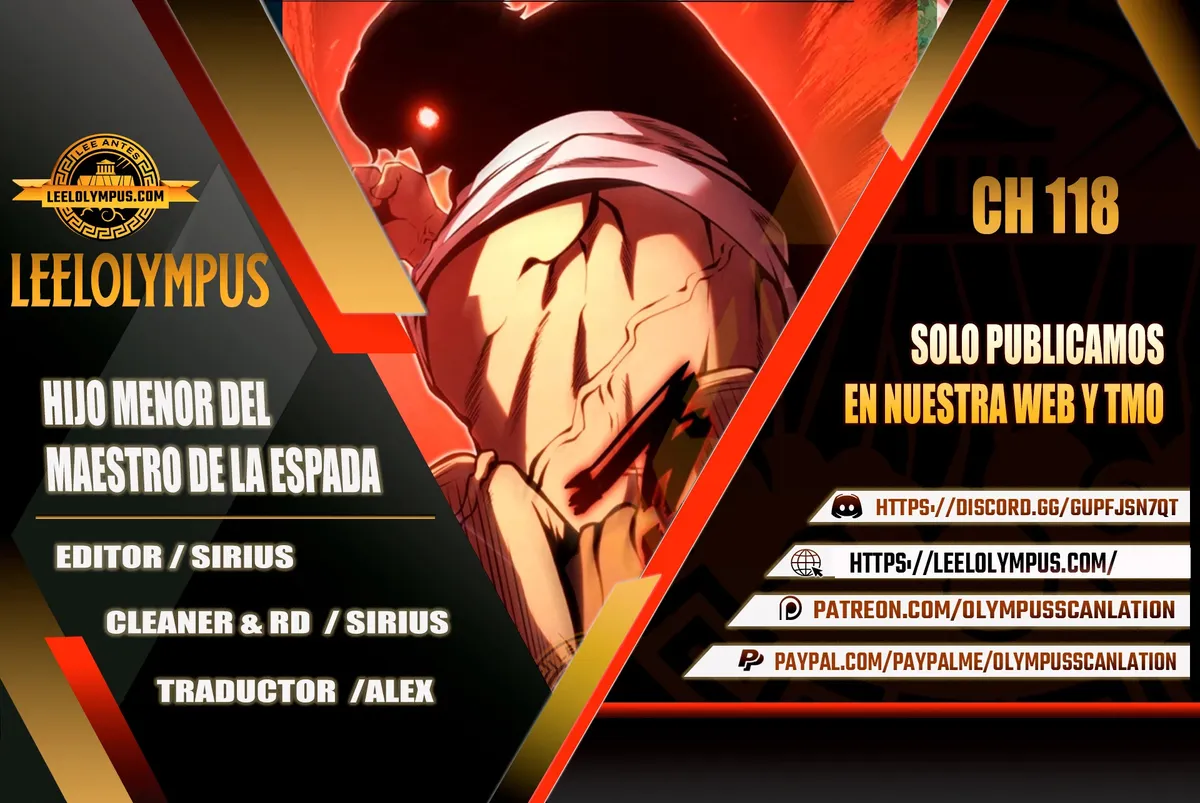 El hijo menor del maestro de la espada Capítulo 118 en Línea - página 1