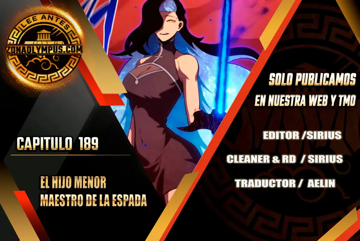 El hijo menor del maestro de la espada Capítulo 189 en Línea - página 1