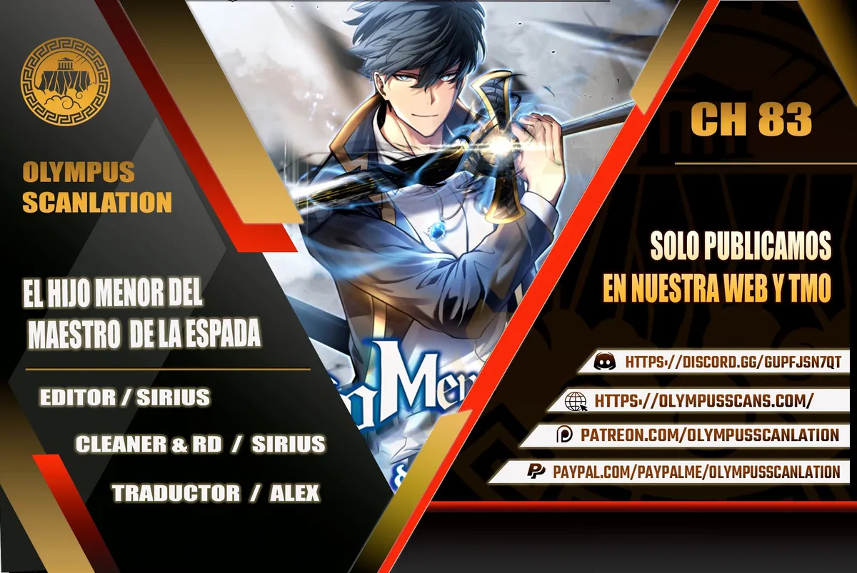 El hijo menor del maestro de la espada Capítulo 83 en Línea - página 1
