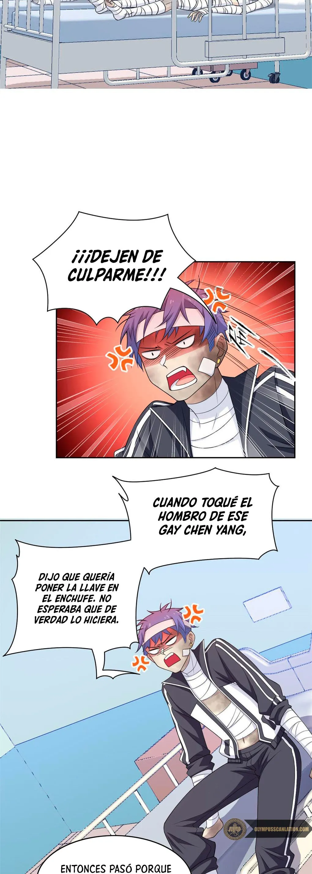 El hombre mas fuerte del manicomio Capítulo 14 en Línea - página 10