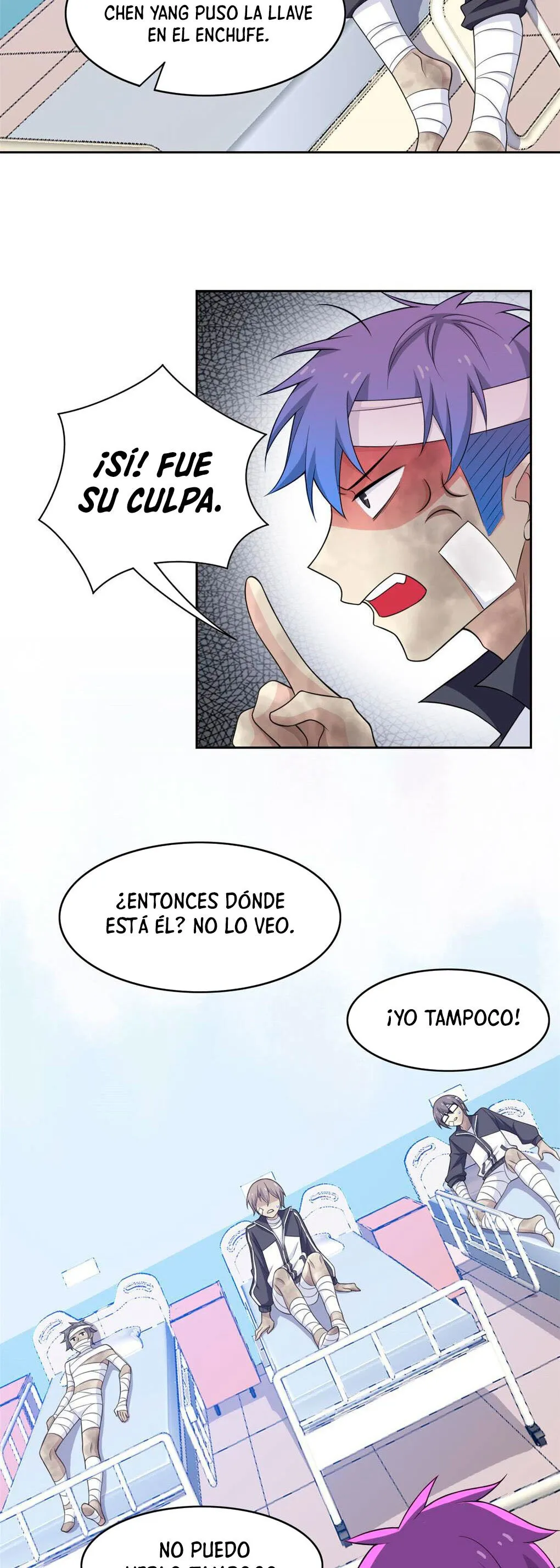 El hombre mas fuerte del manicomio Capítulo 14 en Línea - página 11