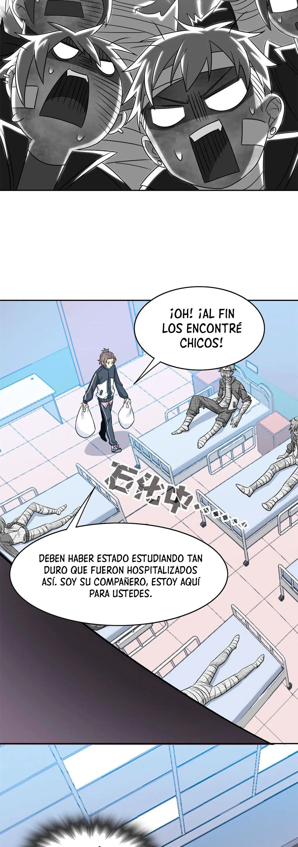 El hombre mas fuerte del manicomio Capítulo 14 en Línea - página 17