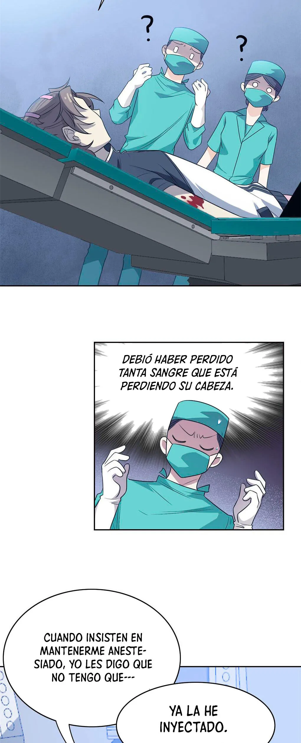 El hombre mas fuerte del manicomio Capítulo 16 en Línea - página 5
