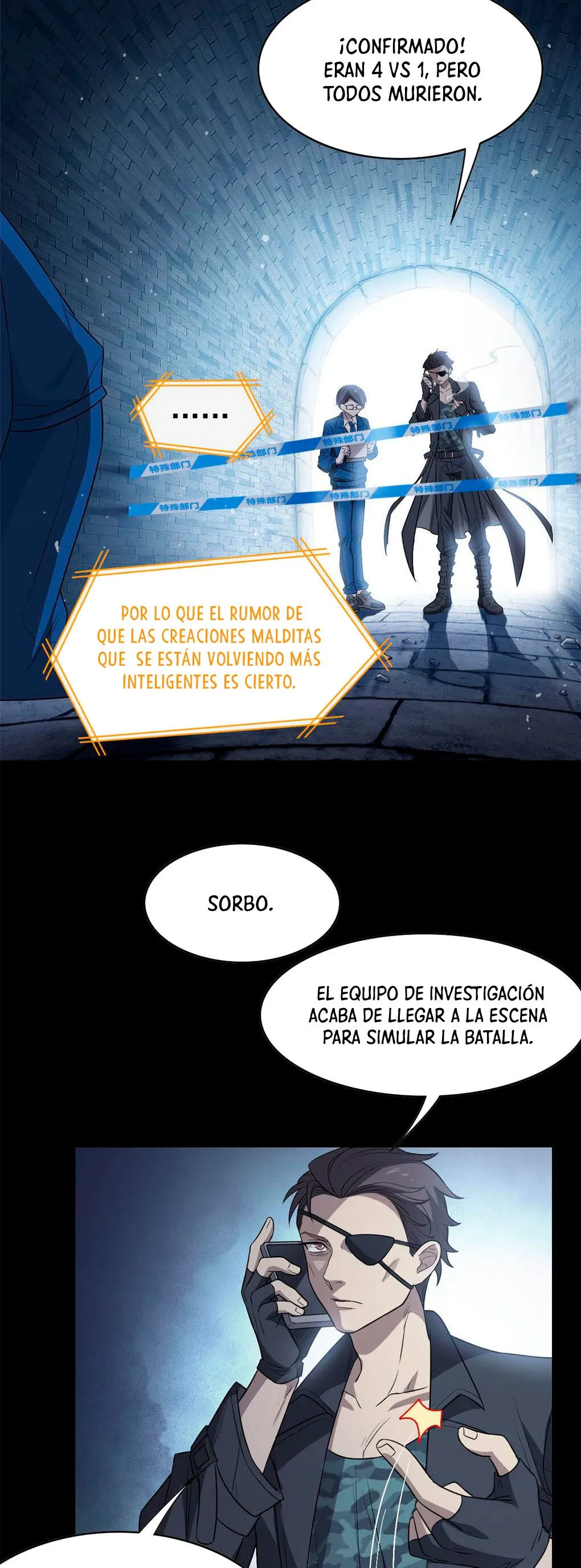 El hombre mas fuerte del manicomio Capítulo 20 en Línea - página 4