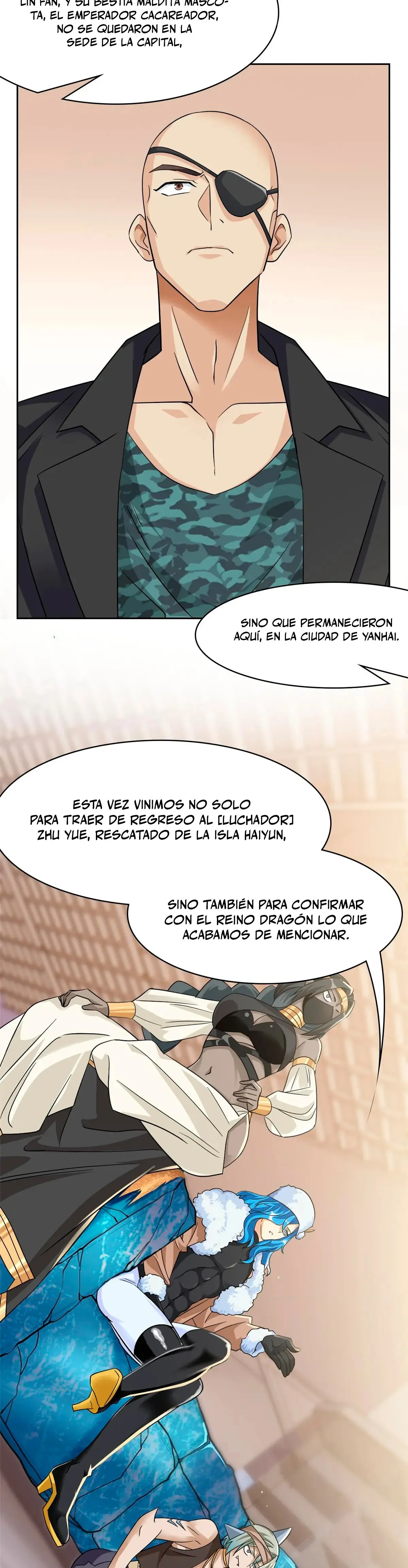 El hombre mas fuerte del manicomio Capítulo 354 en Línea - página 21