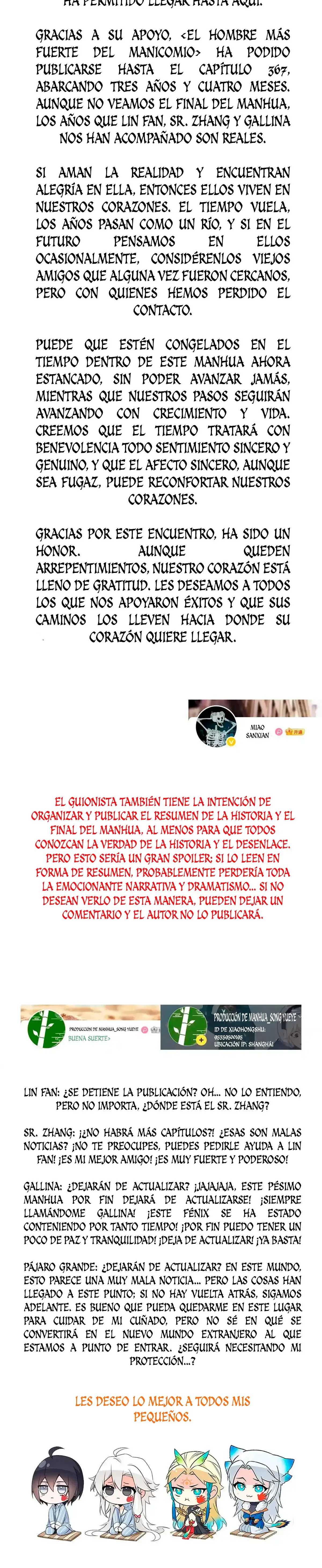 El hombre mas fuerte del manicomio Capítulo 367 en Línea - página 28