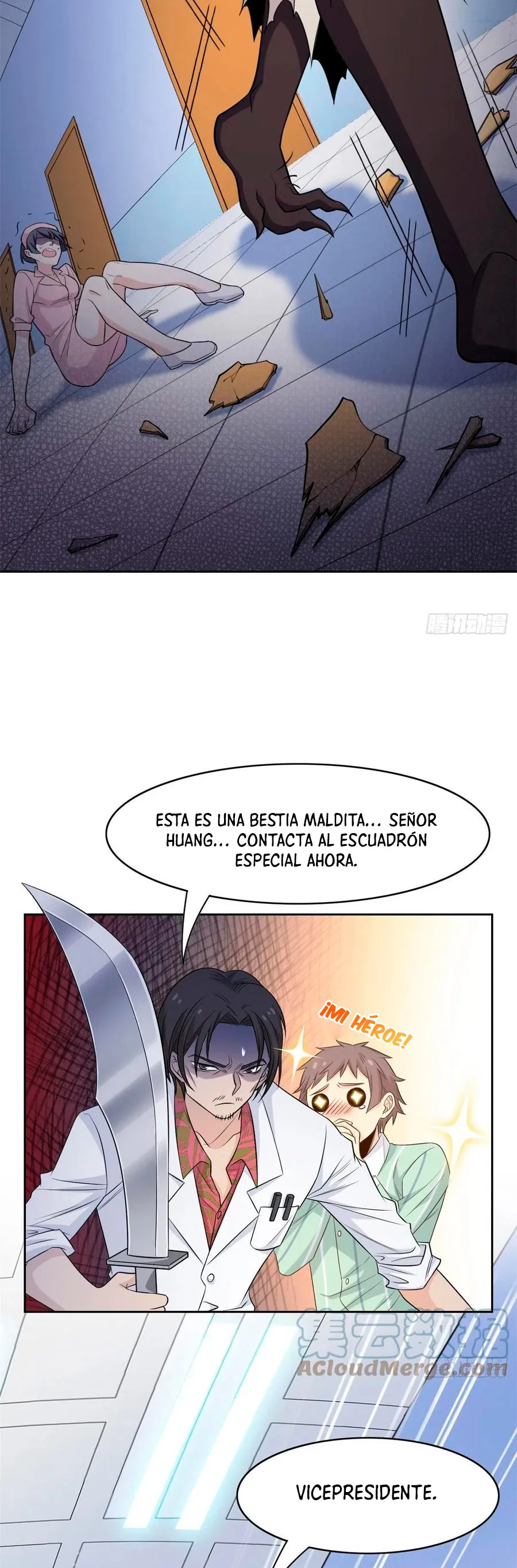 El hombre mas fuerte del manicomio Capítulo 47 en Línea - página 13