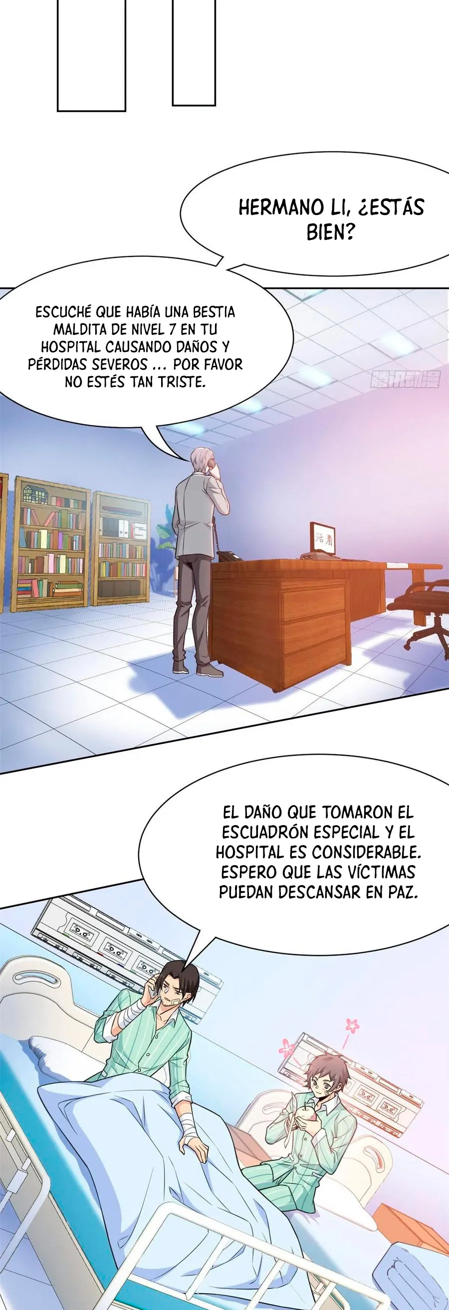 El hombre mas fuerte del manicomio Capítulo 55 en Línea - página 16
