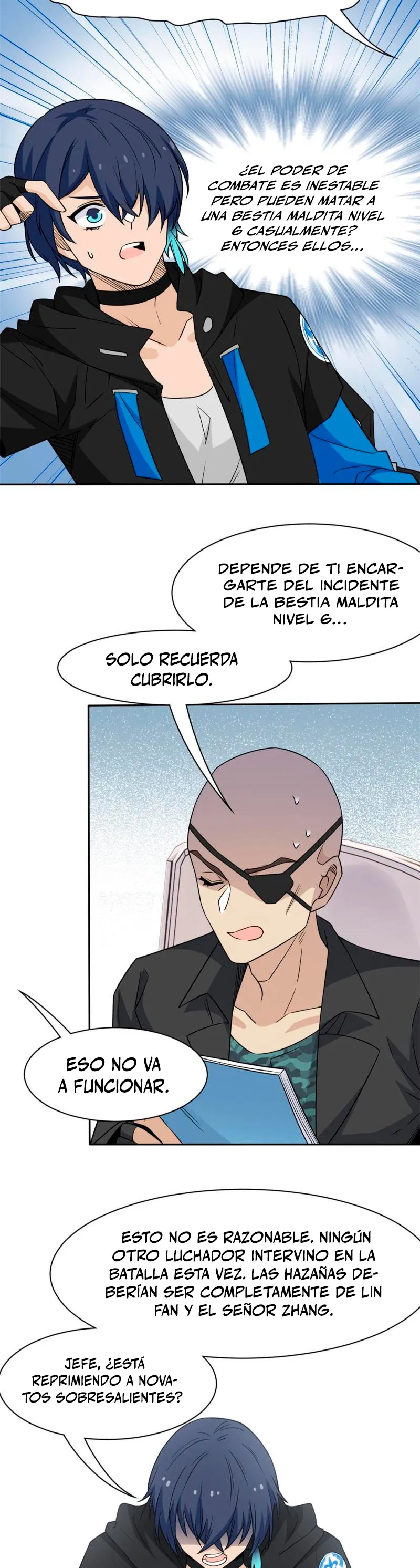 El hombre mas fuerte del manicomio Capítulo 84 en Línea - página 4