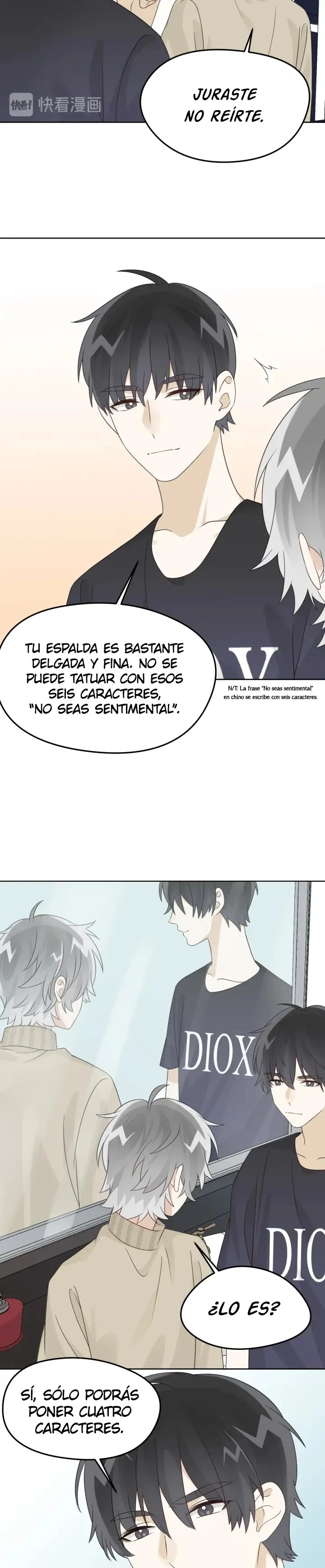 El imbécil y yo Capítulo 14 en Línea - página 19