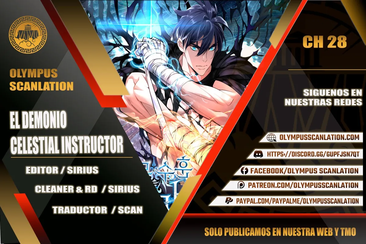 EL INSTRUCTOR DEMONIO CELESTIAL Capítulo 28 en Línea - página 1