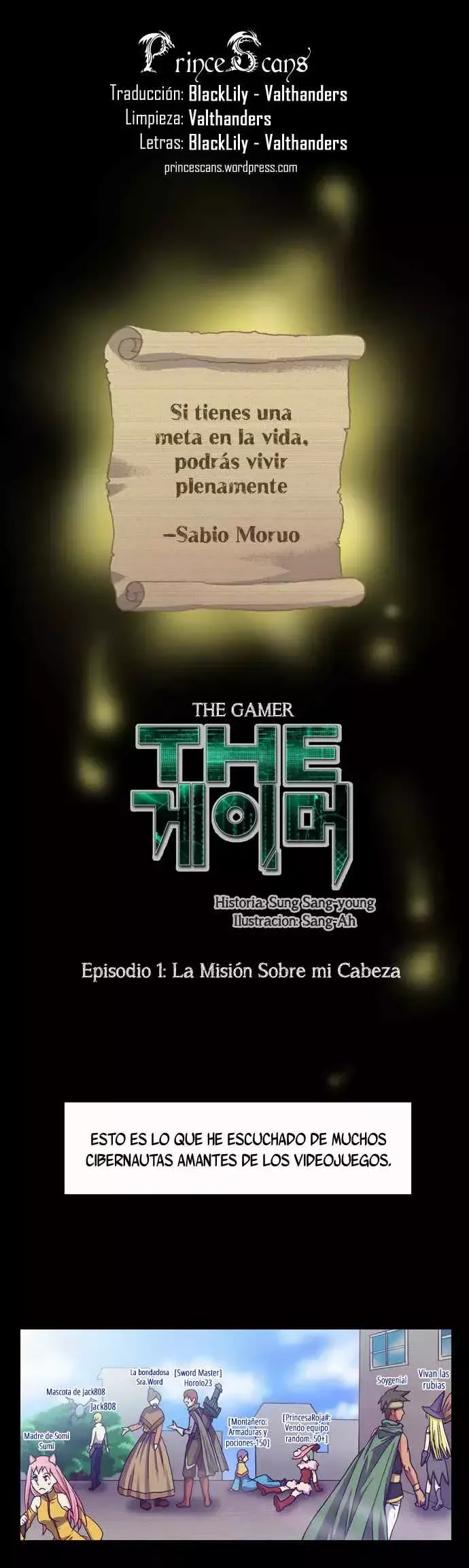 El Jugador Capítulo 1 en Línea - página 1