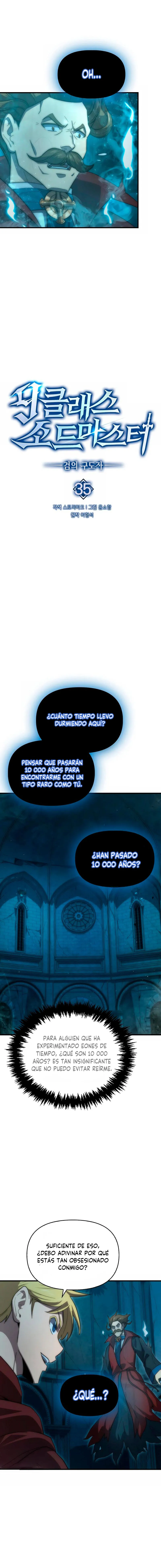 El maestro de la espada de noveno rango: conquistando las formas de la espada Capítulo 35 en Línea - página 8