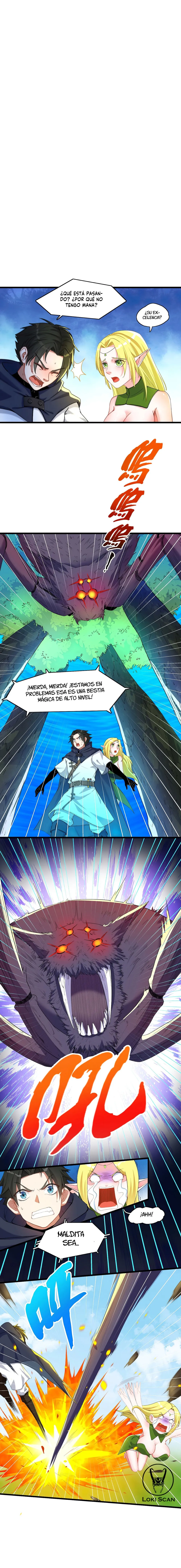 ¡El mago más fuerte del mundo necesita la ayuda de su compañera para reponer su magia! Capítulo 1 en Línea - página 13