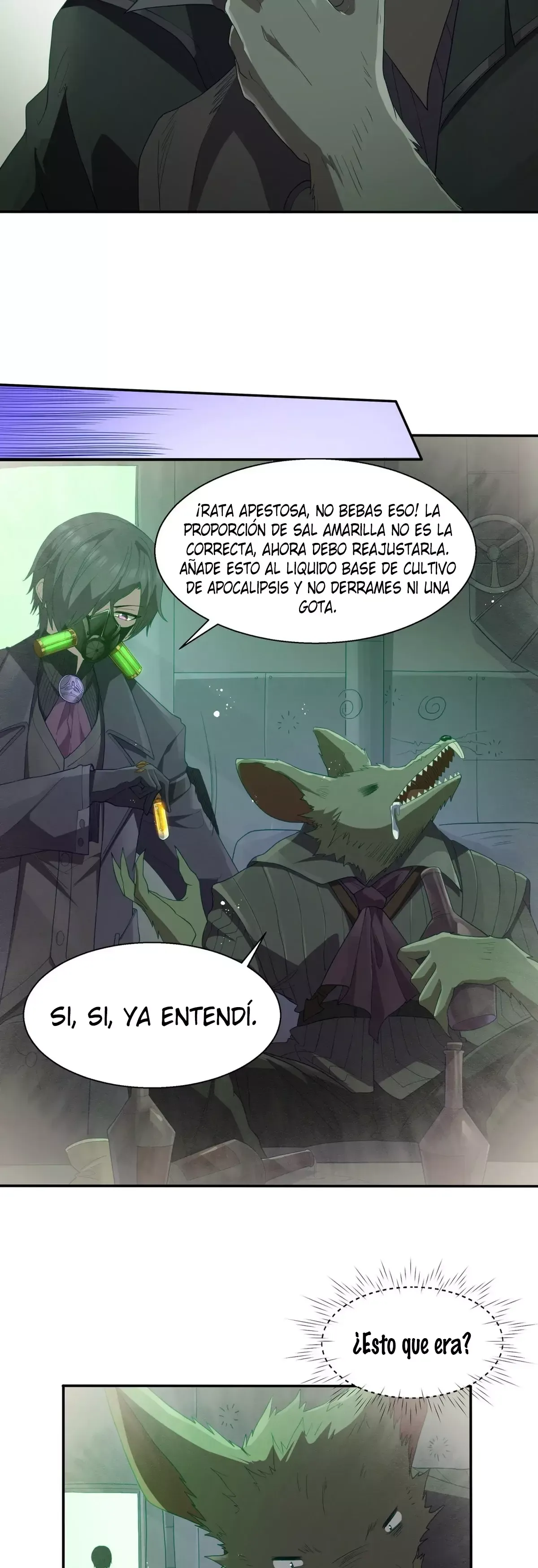 El malvado alquimista no puede controlar a su experimento Capítulo 1 en Línea - página 53