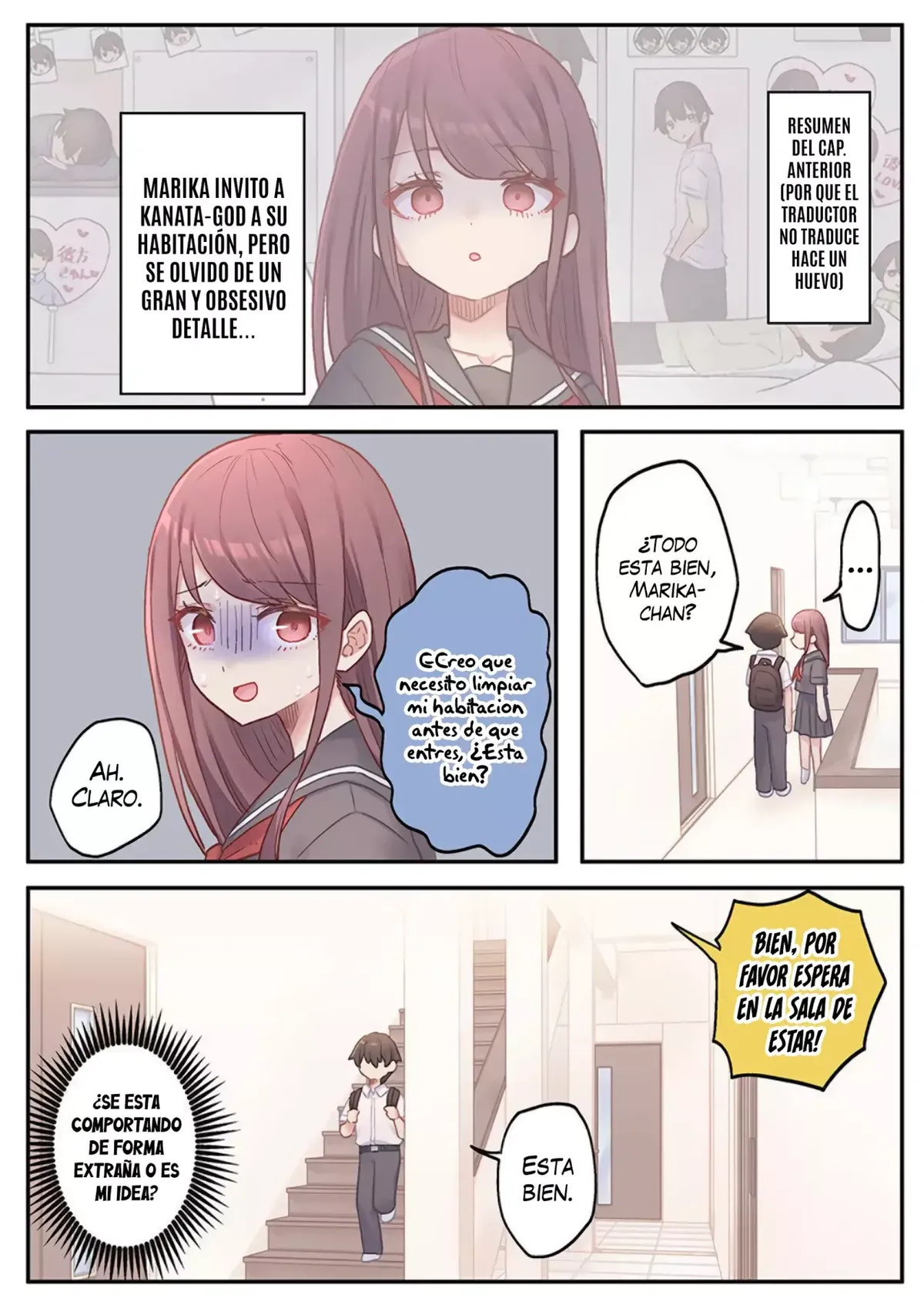 El Medidor De Afecto De Marika-San Esta Completamente Roto Capítulo 18 en Línea - página 1