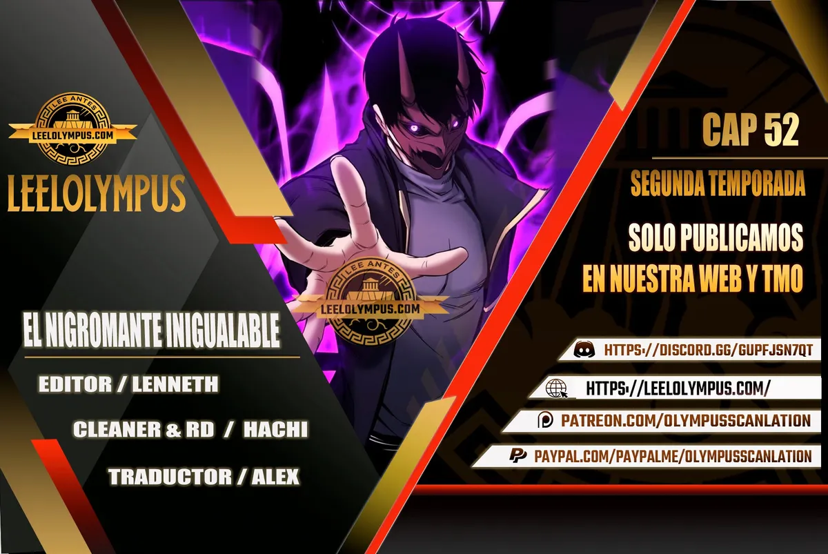 El nigromante inigualable Capítulo 52 en Línea - página 1