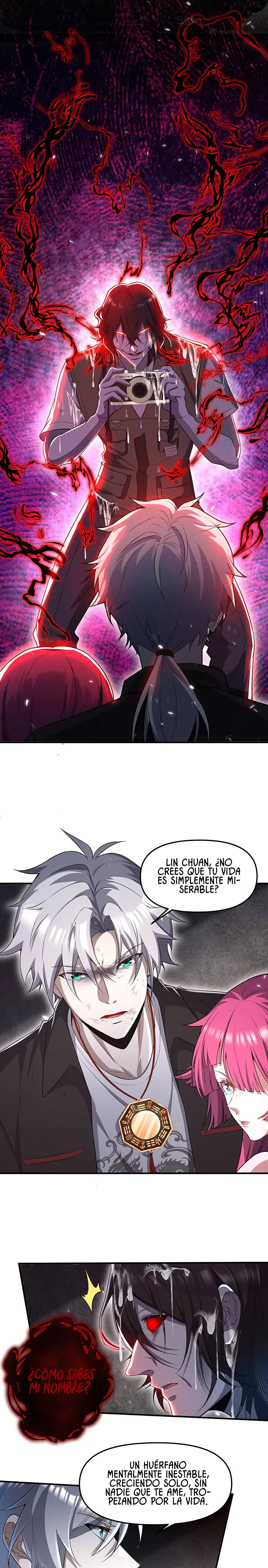 El personaje yandere que dibujé Capítulo 3 en Línea - página 6