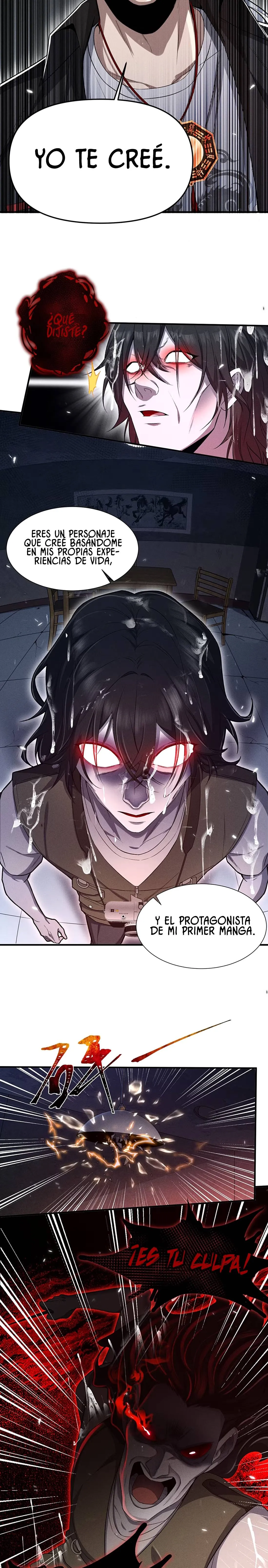 El personaje yandere que dibujé Capítulo 3 en Línea - página 8