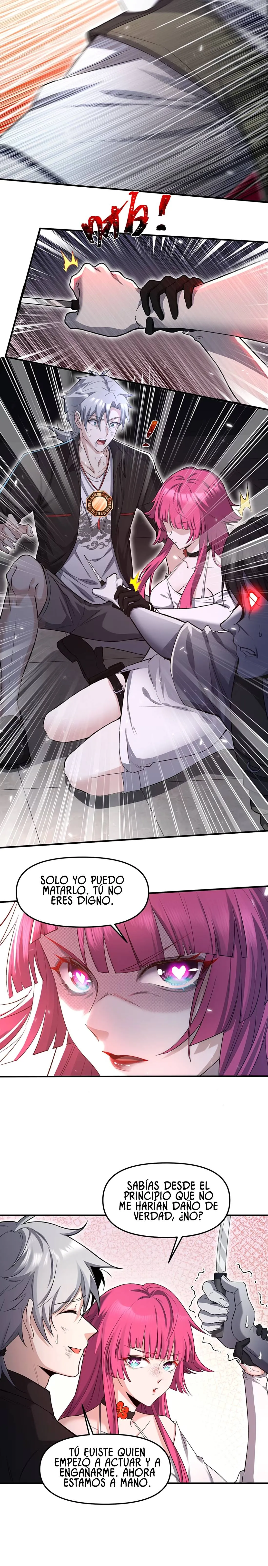 El personaje yandere que dibujé Capítulo 3 en Línea - página 10
