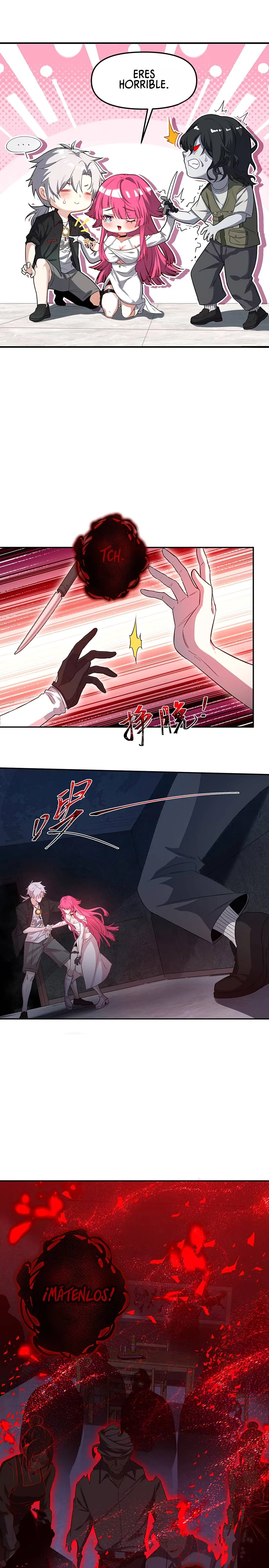 El personaje yandere que dibujé Capítulo 3 en Línea - página 11