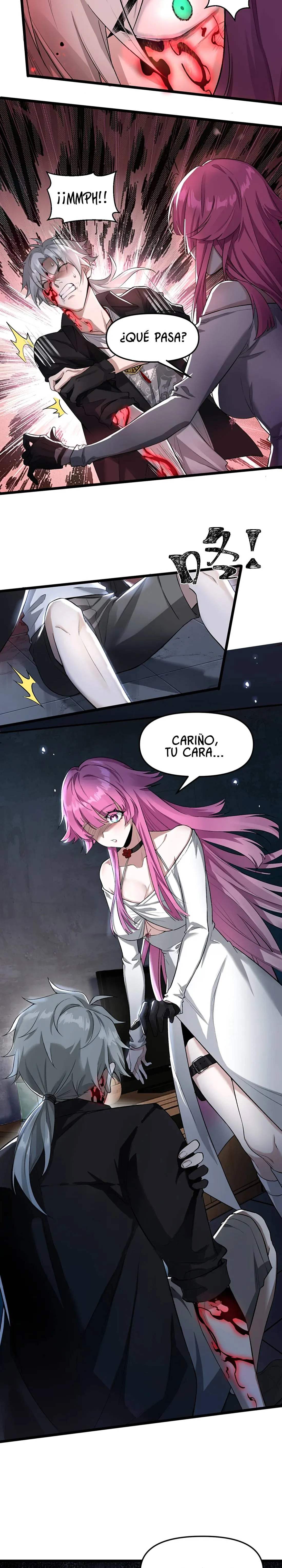 El personaje yandere que dibujé Capítulo 4 en Línea - página 3