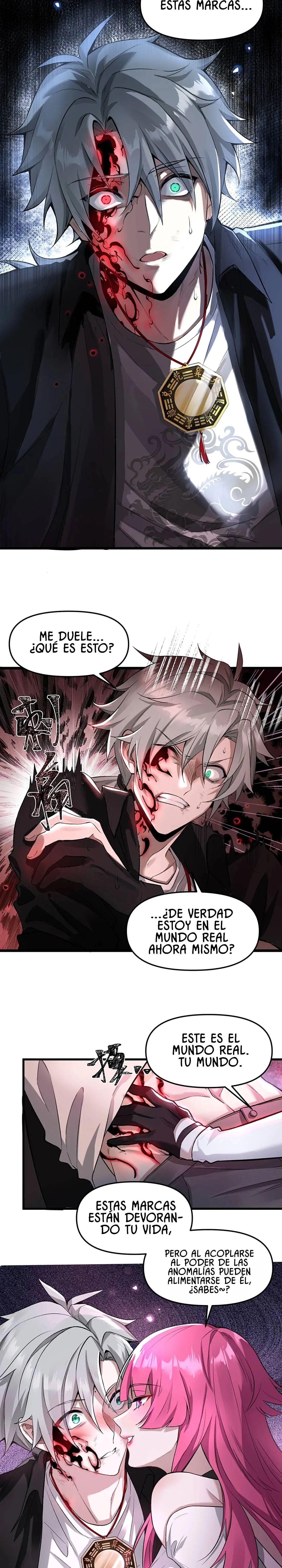 El personaje yandere que dibujé Capítulo 4 en Línea - página 4