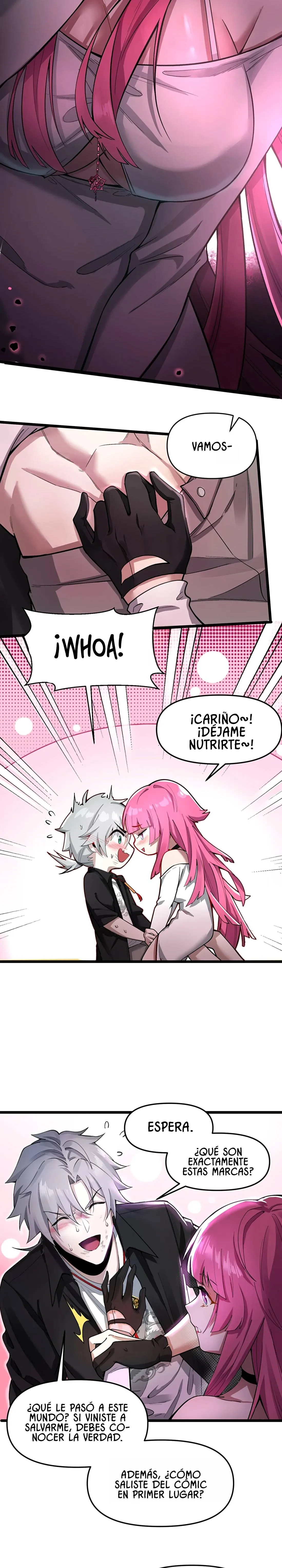 El personaje yandere que dibujé Capítulo 4 en Línea - página 6