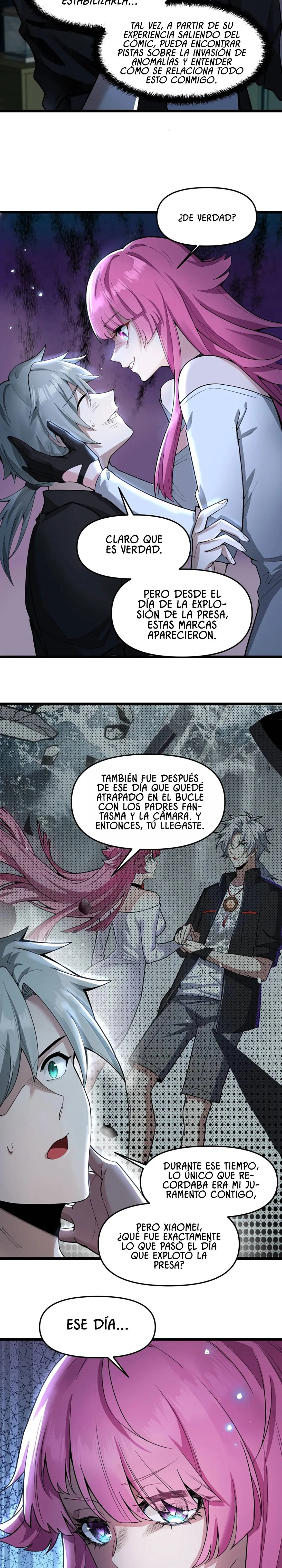 El personaje yandere que dibujé Capítulo 4 en Línea - página 8