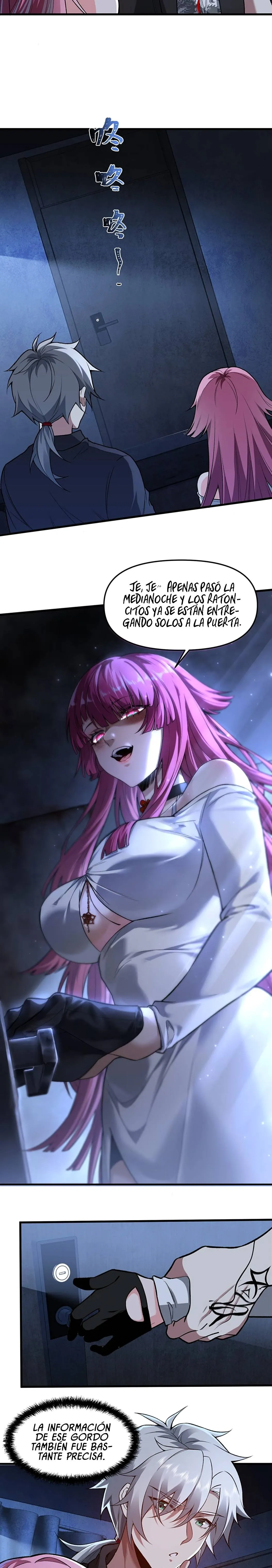 El personaje yandere que dibujé Capítulo 7 en Línea - página 4