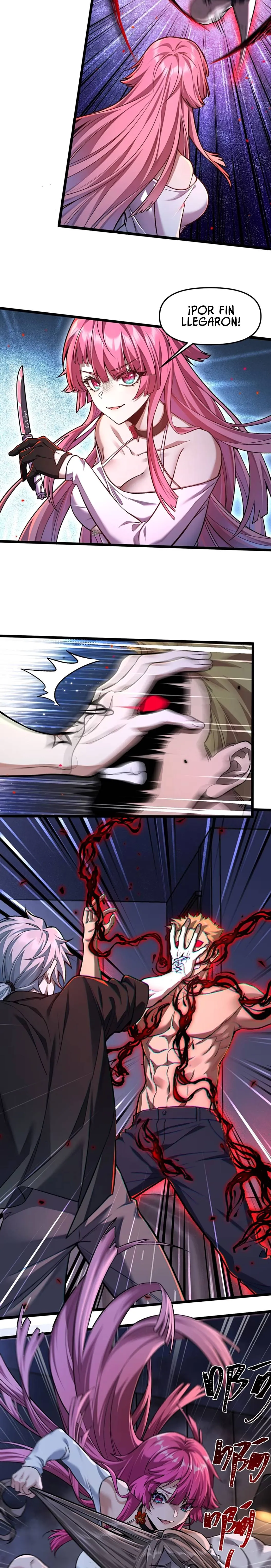 El personaje yandere que dibujé Capítulo 7 en Línea - página 9