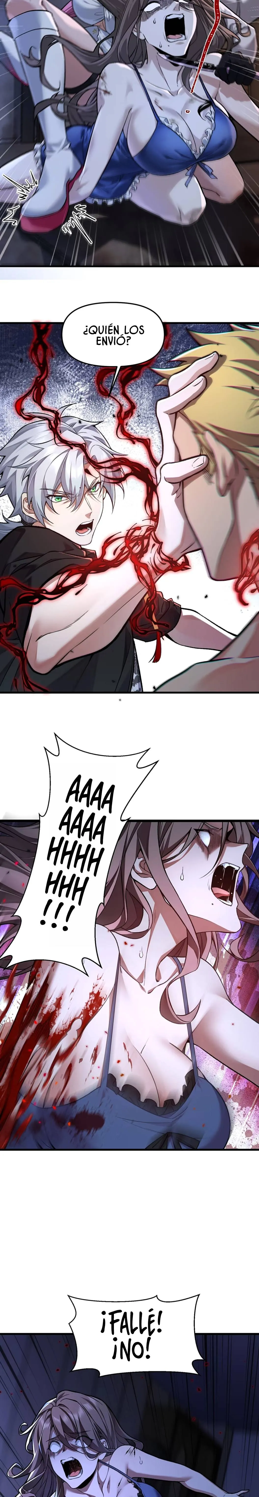 El personaje yandere que dibujé Capítulo 7 en Línea - página 10