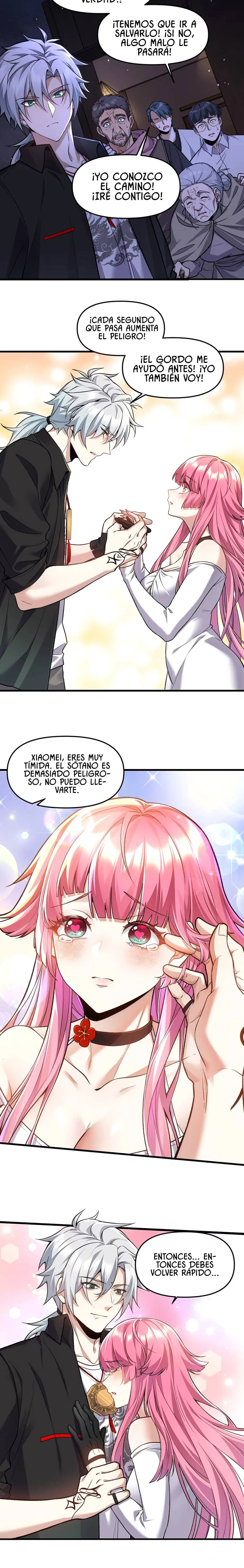 El personaje yandere que dibujé Capítulo 8 en Línea - página 5