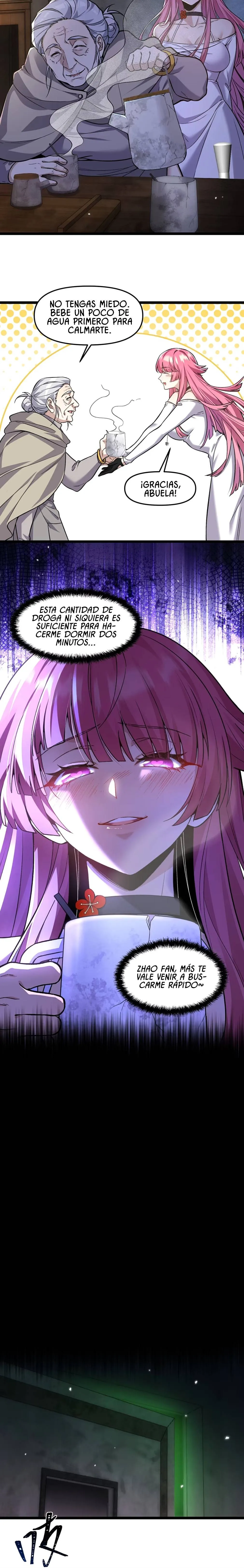 El personaje yandere que dibujé Capítulo 8 en Línea - página 11