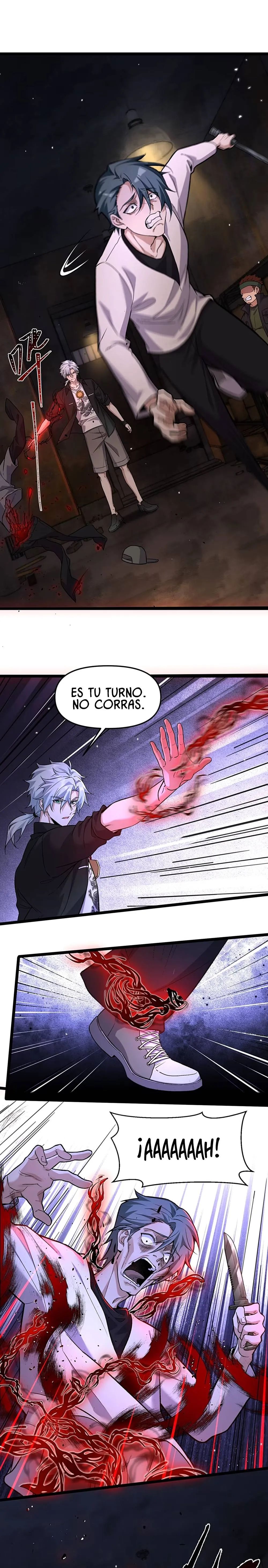 El personaje yandere que dibujé Capítulo 8 en Línea - página 17