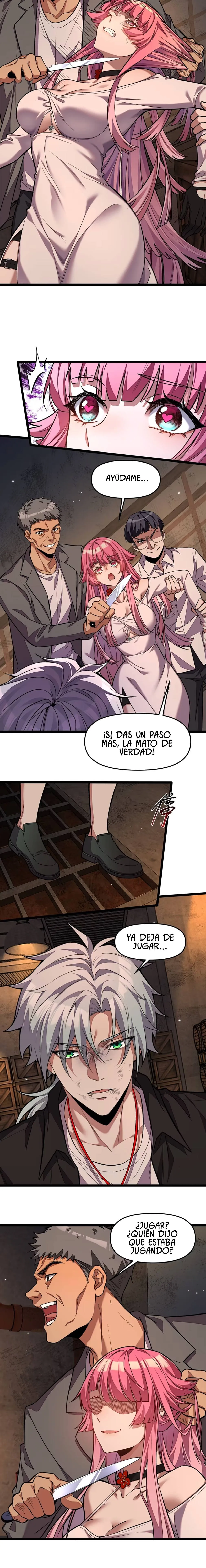El personaje yandere que dibujé Capítulo 9 en Línea - página 17