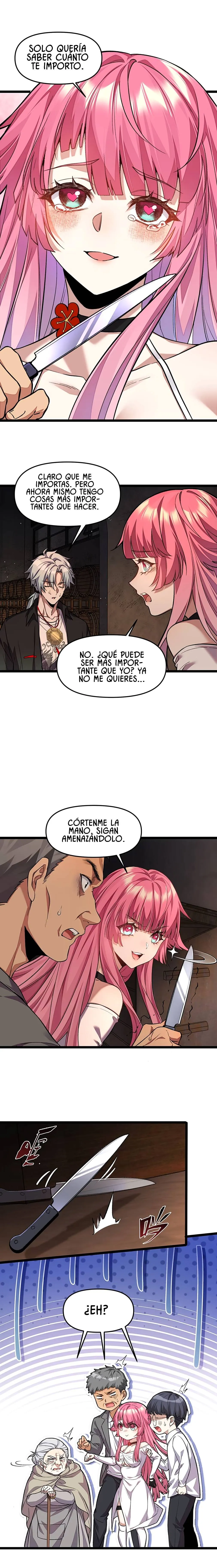 El personaje yandere que dibujé Capítulo 9 en Línea - página 18