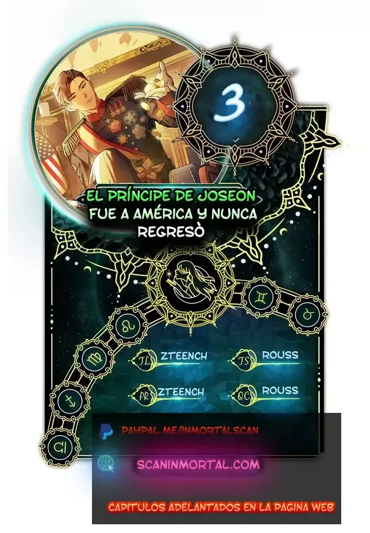 El príncipe de Joseon fue a América y nunca regresó Capítulo 3 en Línea - página 1