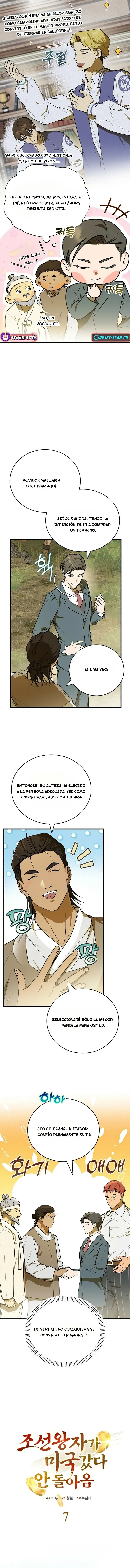 El príncipe de Joseon fue a América y nunca regresó Capítulo 7 en Línea - página 2