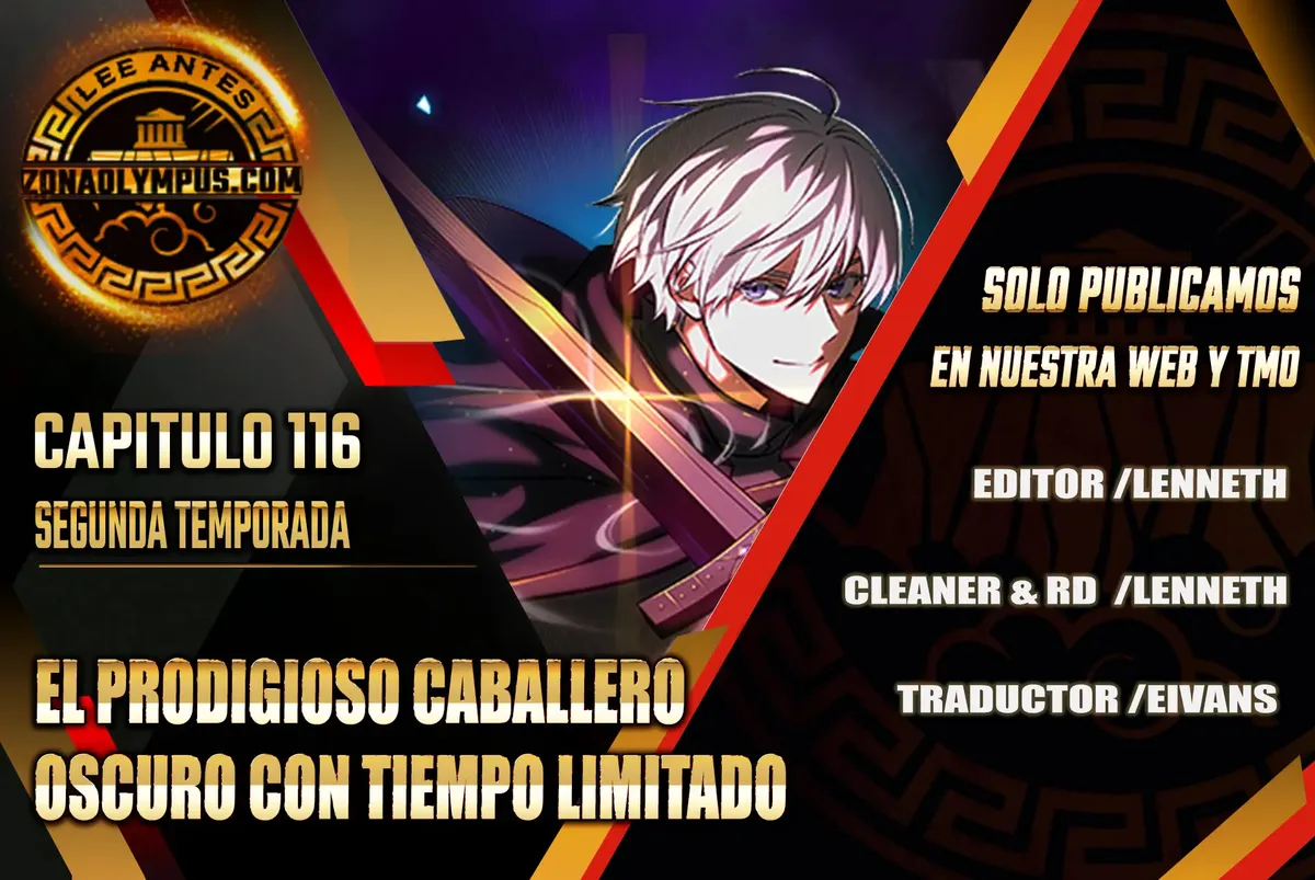 El prodigioso caballero oscuro con tiempo limitado Capítulo 116 en Línea - página 1