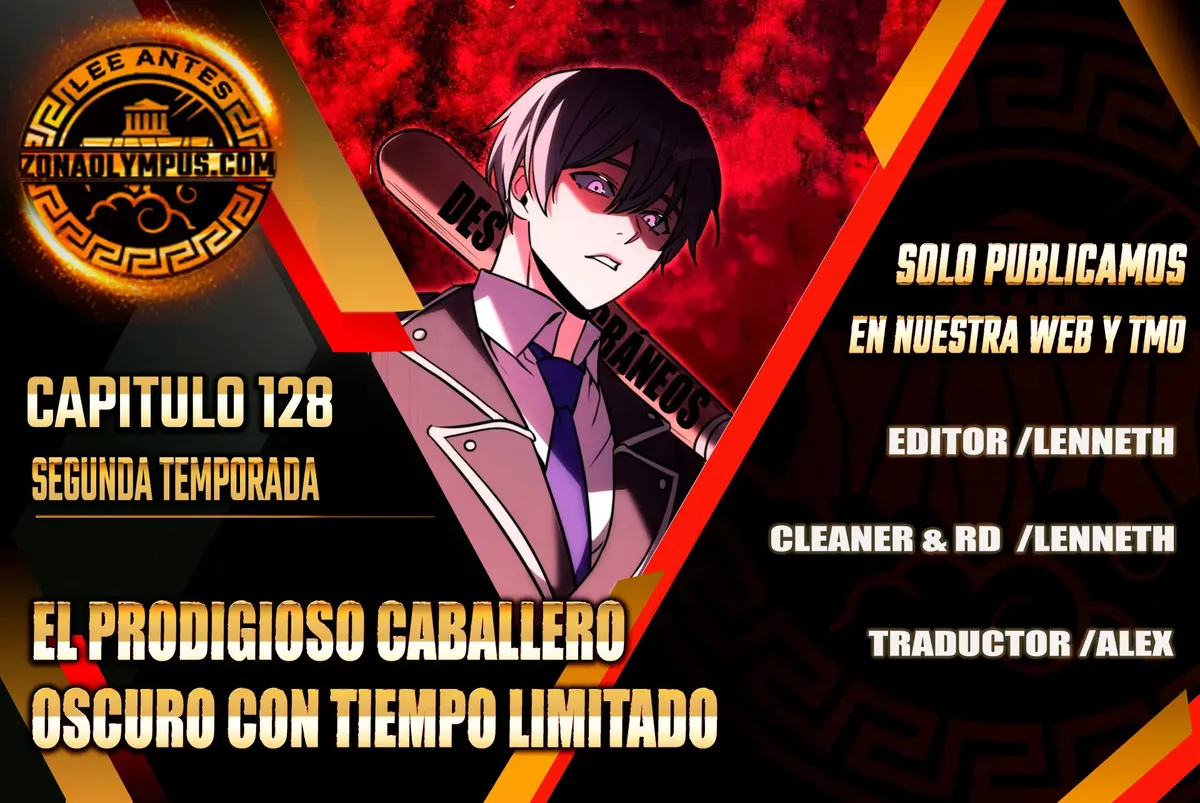 El prodigioso caballero oscuro con tiempo limitado Capítulo 128 en Línea - página 1
