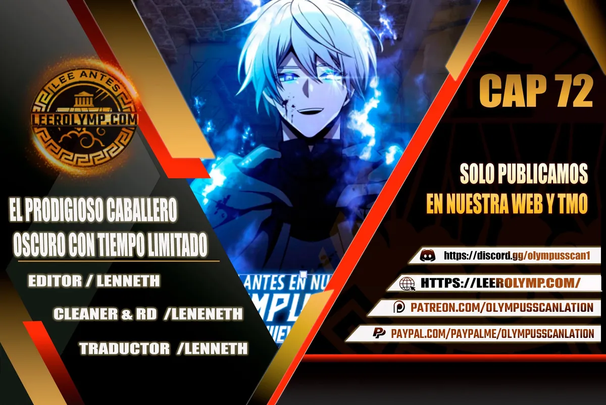 El prodigioso caballero oscuro con tiempo limitado Capítulo 72 en Línea - página 1